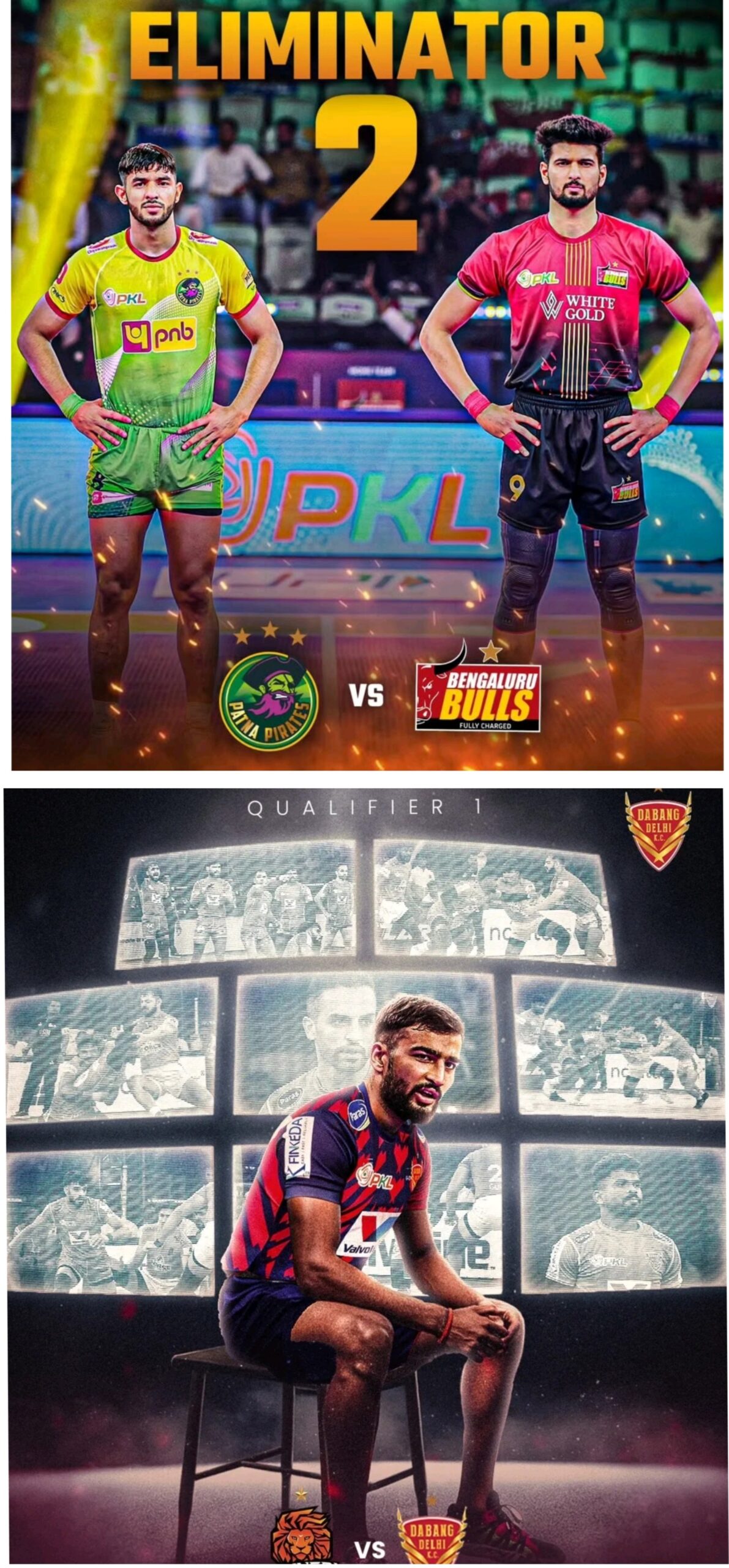 Pro kabaddi league में आज के क्वालीफायर 1 से फाइनल के लिए मिलेगी एक टीम, देखे एक क्लिक में