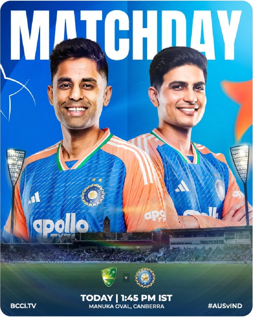 IND vs AUS 1st T-20 : आज खेला जाएगा भारत और ऑस्ट्रेलिया का फर्स्ट T-20 मैच , जाने कैसी रहेगी प्लेइंग11?